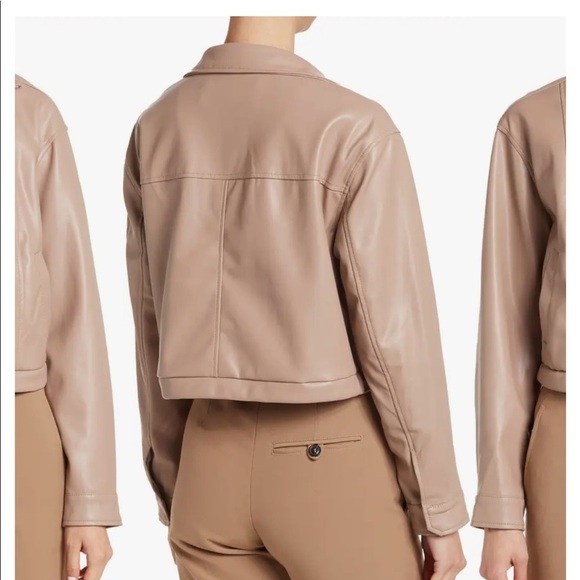 SEBBY Faux Leather Jacket - Large - Picture 3 of 4